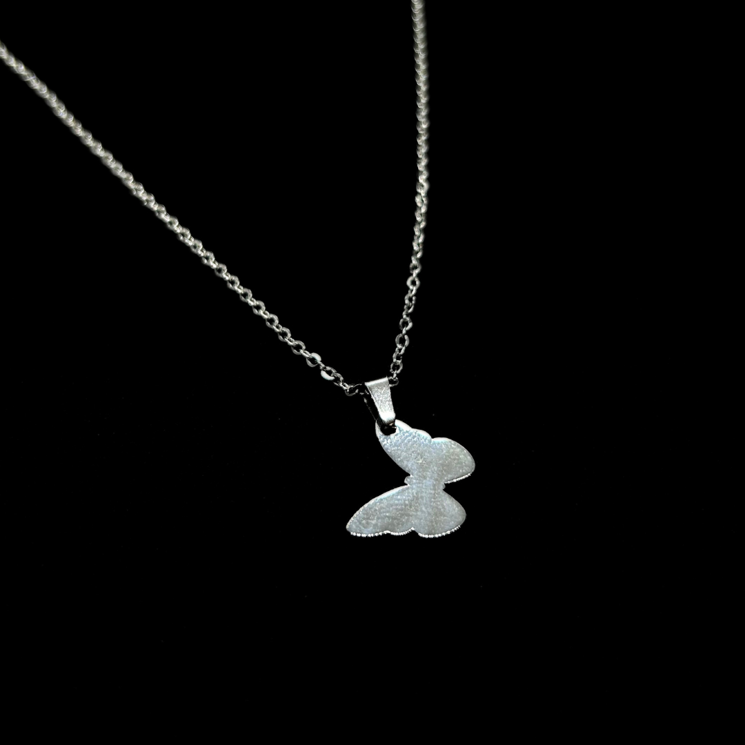 Solid Butterfly Necklace