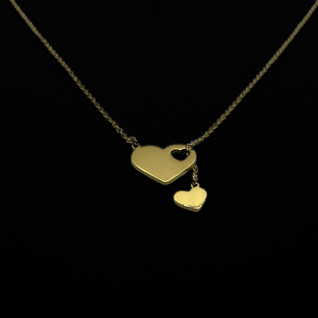 Heart In Heart Necklace