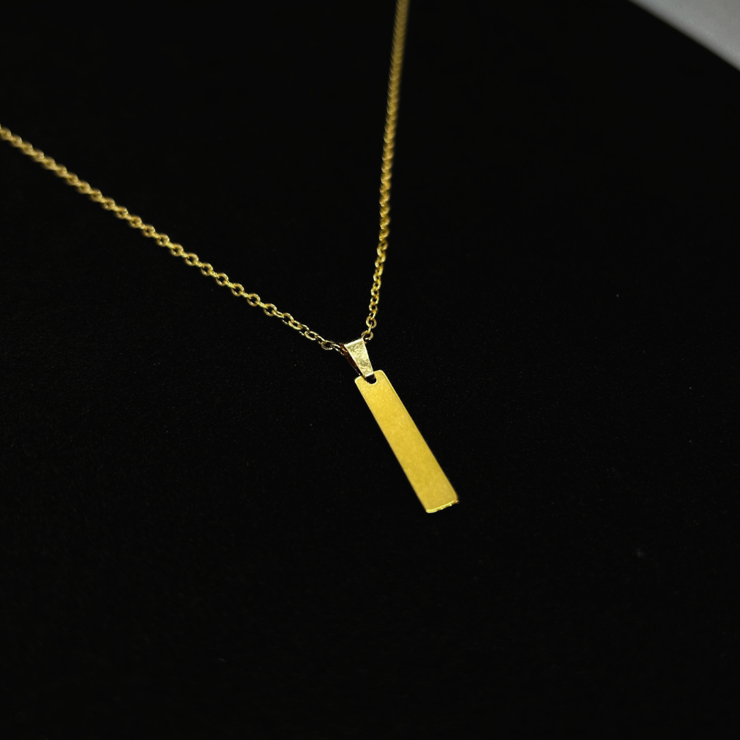 Vertical Bar Necklace