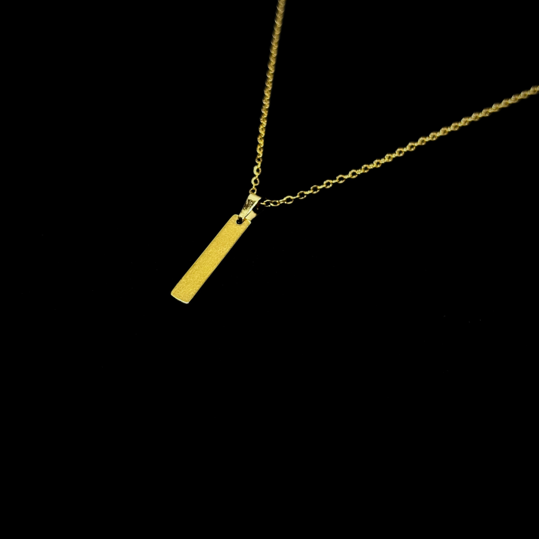 Vertical Bar Necklace