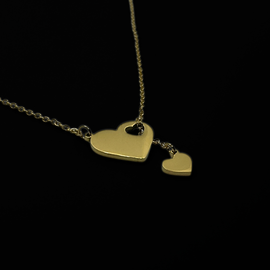 Heart In Heart Necklace