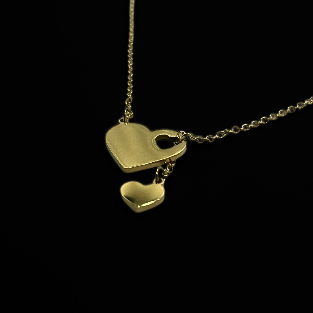 Heart In Heart Necklace