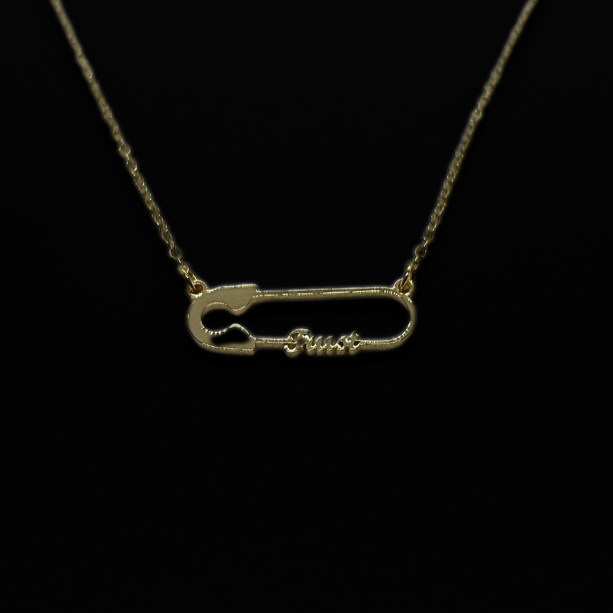 Trust Pin Necklace